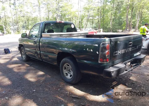 2004 Chevrolet Silverado 1500 Work Truck из США, поврежденный, VIN 1GCEC14X84Z346017
